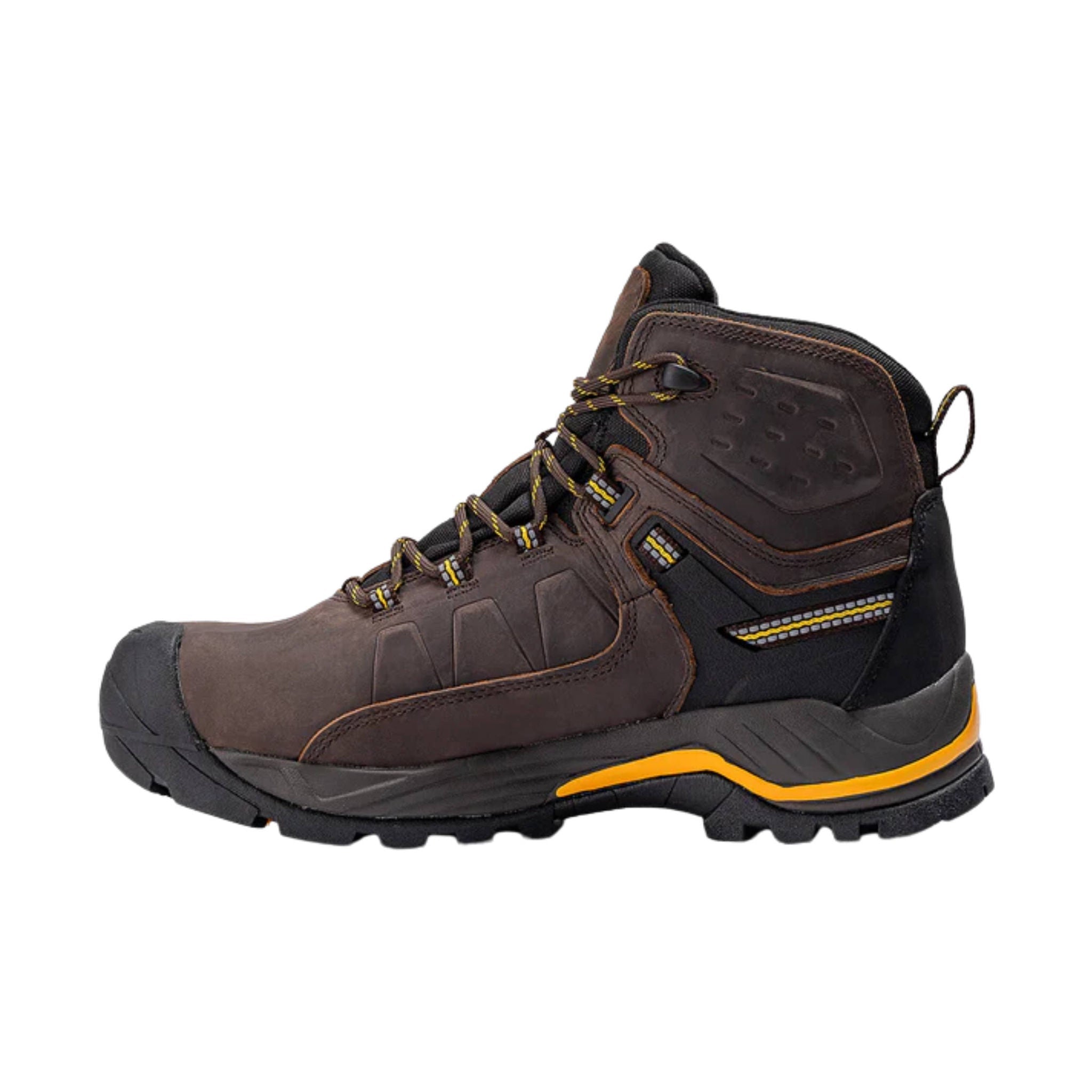 Chinook Men's Appalachia 6 Inch Waterproof Leather Hiking Work Boots - Brown by Lenny's Shoe & Apparel