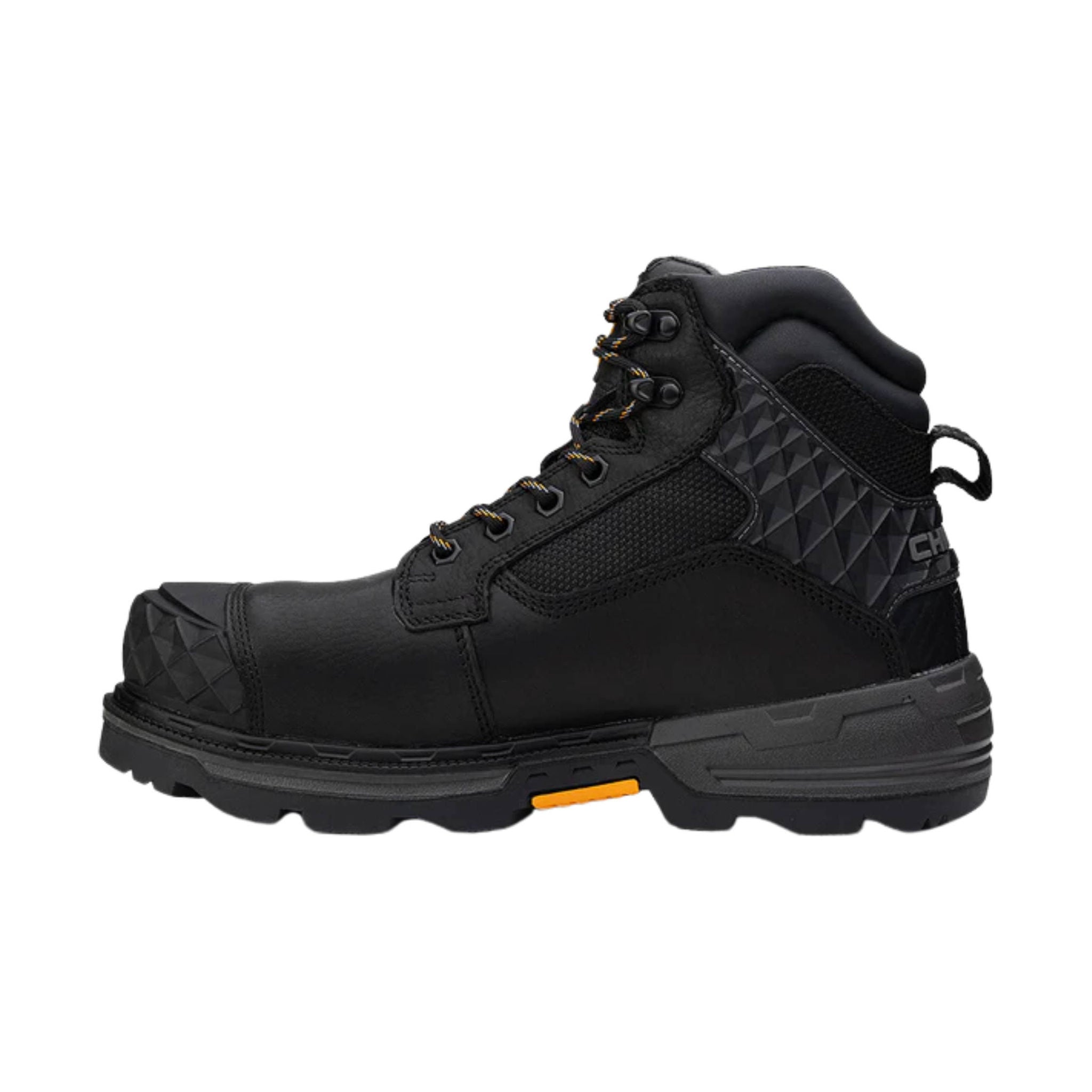 Chinook Men's Pallet Jack 6 Inch Composite Toe Waterproof Work Boots - Black by Lenny's Shoe & Apparel