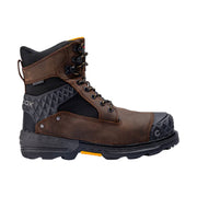 Chinook Men's Pallet Jack 8 Inch Insulated Composite Toe Waterproof Work Boots - Brown by Lenny's Shoe & Apparel