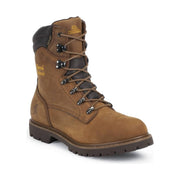 Chippewa Men's 8 Inch Heavy Duty Tough Bark Utility Waterproof Insulated Soft Toe - Brown by Lenny's Shoe & Apparel