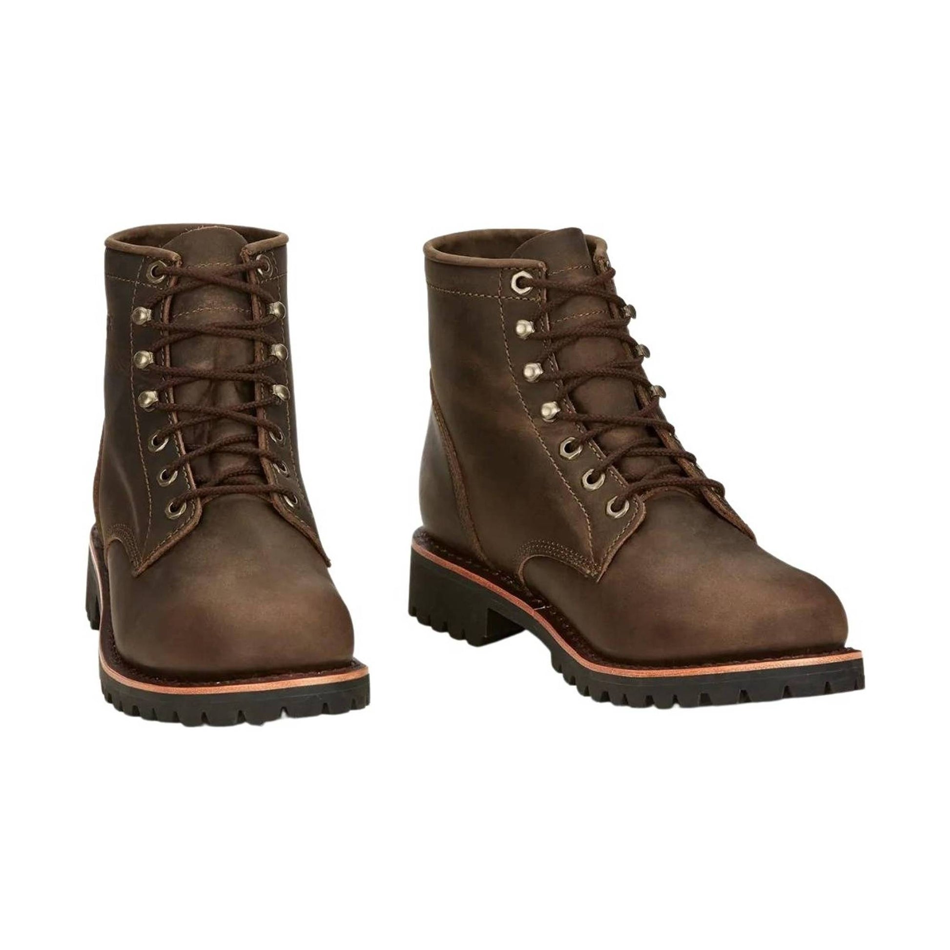 Chippewa Men's Classic 6in Non Insulated Soft Toe Work Boots - Wood Color by Lenny's Shoe & Apparel