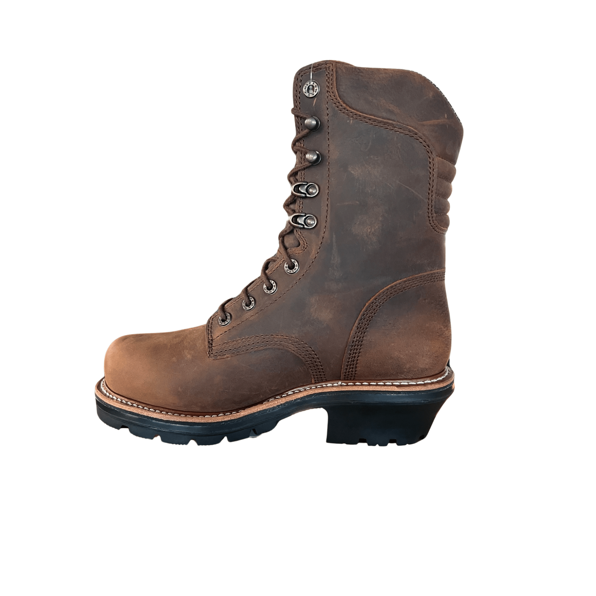 Chippewa Men's Thunderstruck 9 Inch Waterproof Insulated Composite Toe Logger Work Boots - Brown by Lenny's Shoe & Apparel