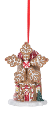 Gingerbread Windmill Ornament