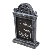 Tombstone Charlkboard - Spider