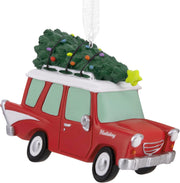 Red Car Hallmark Christmas Ornament