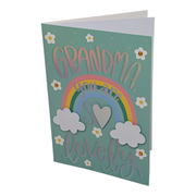 Grandma - So Lovely - Mother's Day Card