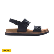 Clarks Women's Arwell Glide Sandal - Black