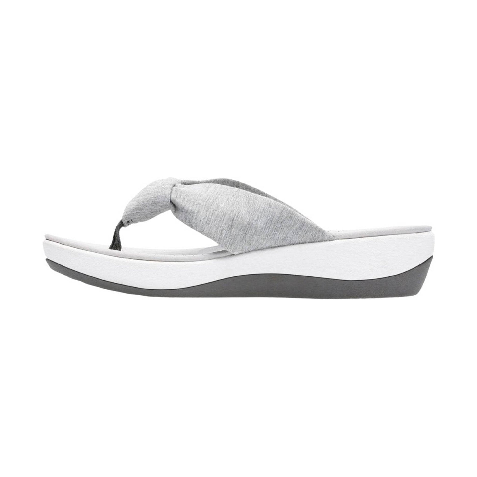 Clarks Women's Arla Glison Sandal - Grey Suede by Lenny's Shoe & Apparel