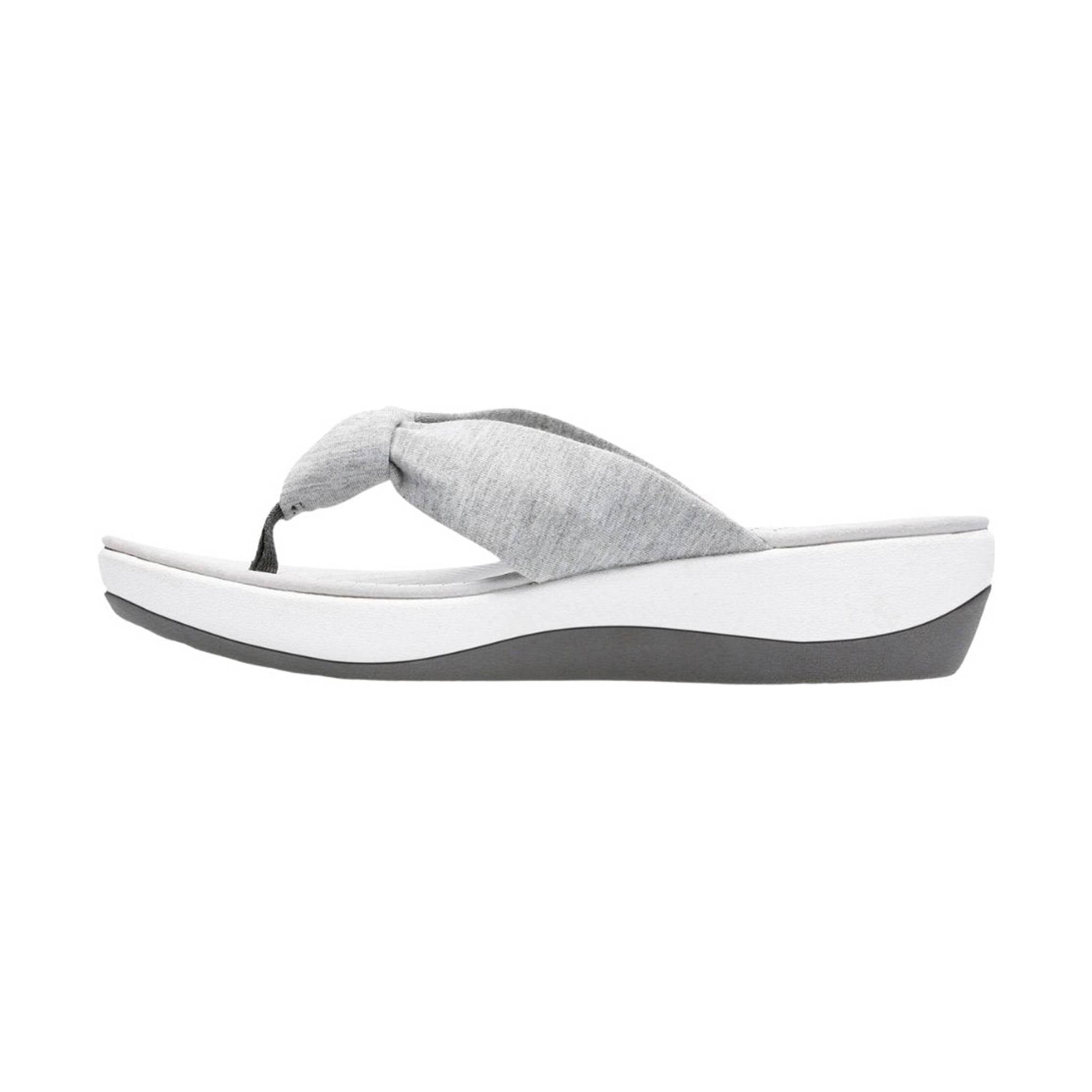 Clarks Women's Arla Glison Sandal - Grey Suede by Lenny's Shoe & Apparel