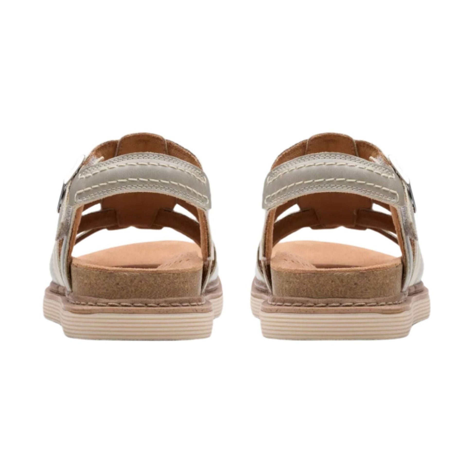 Clarks Women's Arwell Sun Sandal - Beige by Lenny's Shoe & Apparel