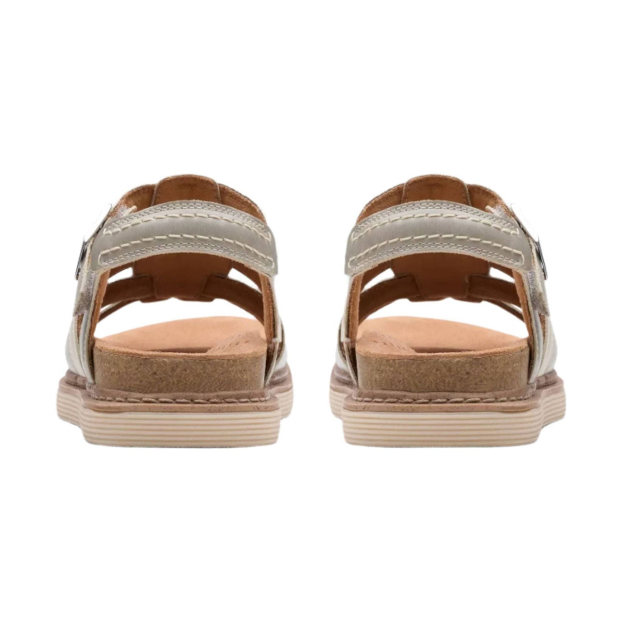 Clarks Women's Arwell Sun Sandal - Beige by Lenny's Shoe & Apparel