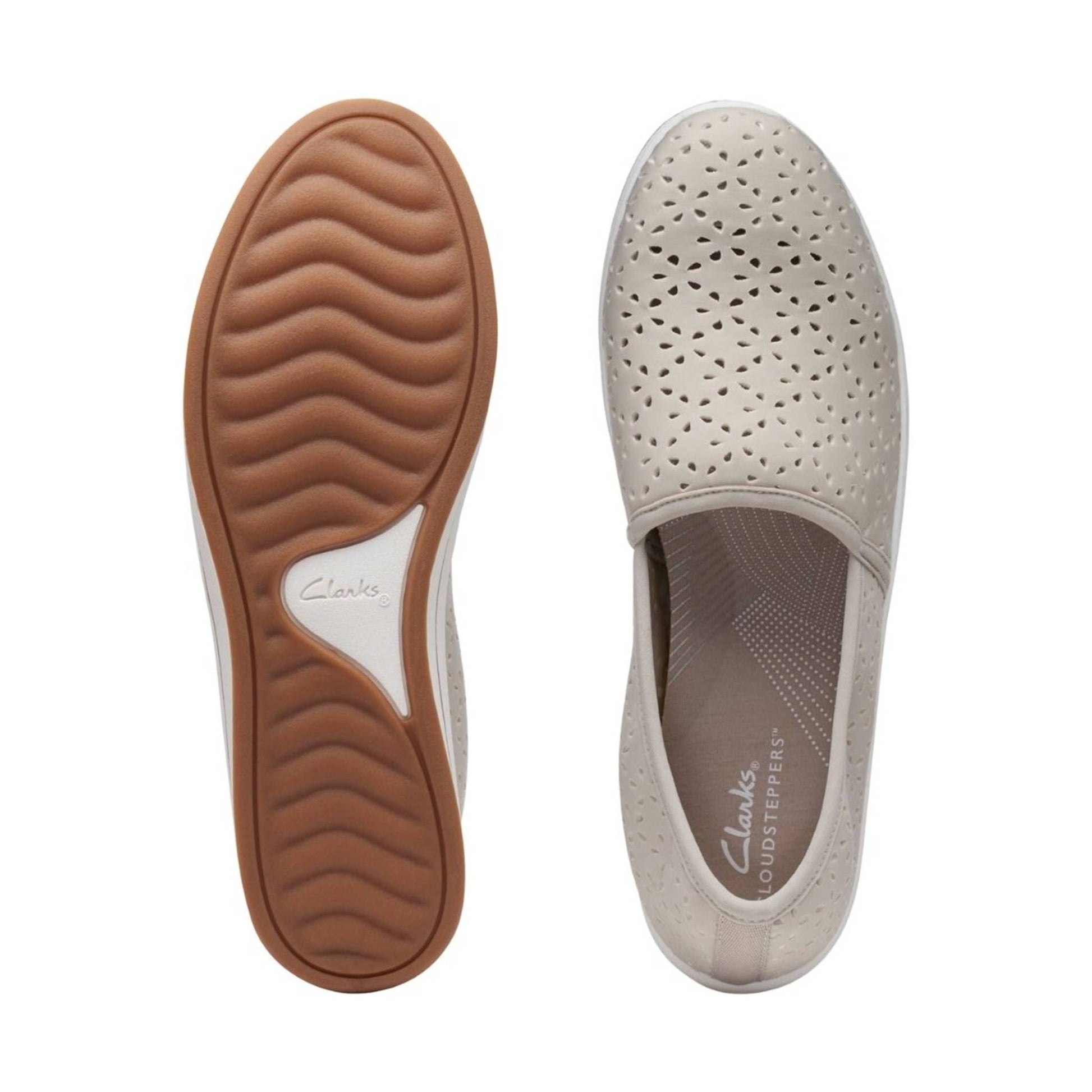 Clarks Women's Breeze Emily - Light Taupe by Lenny's Shoe & Apparel