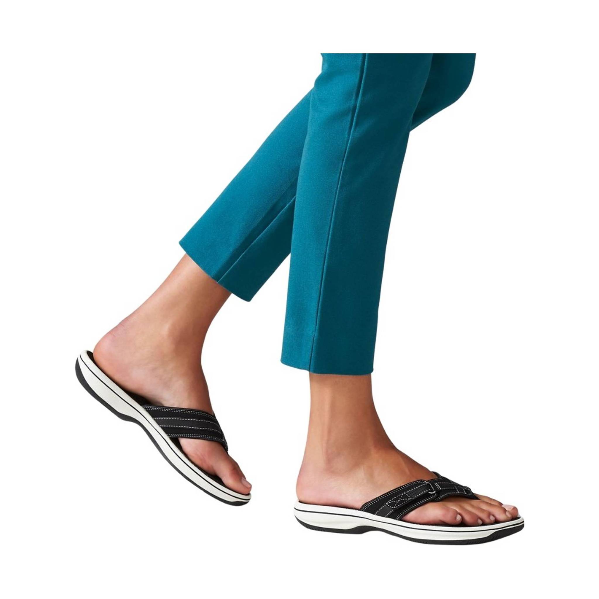 Clarks Women's Breeze Sea - Black Synthetic by Lenny's Shoe & Apparel