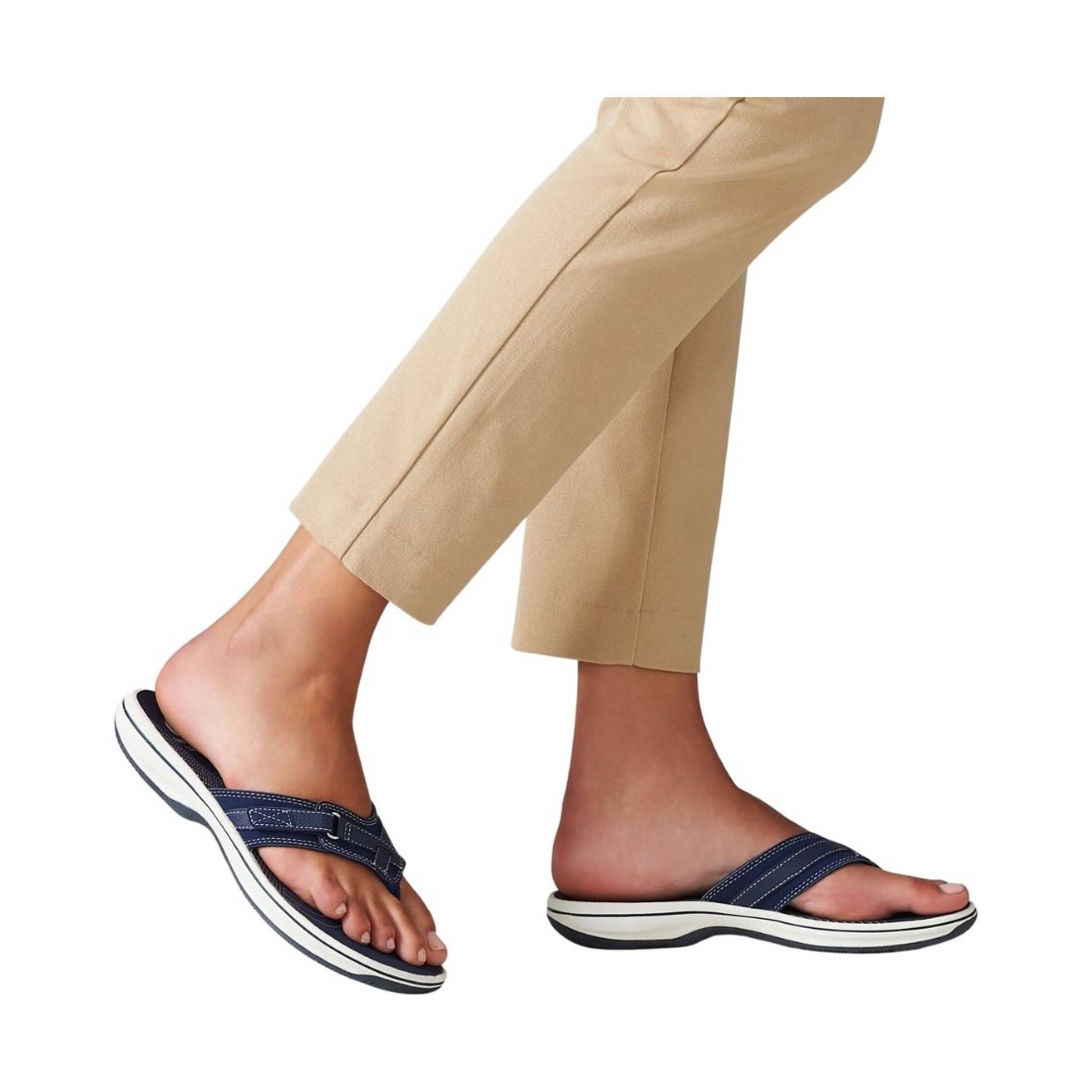 Clarks Women's Breeze Sea - Navy Synthetic by Lenny's Shoe & Apparel