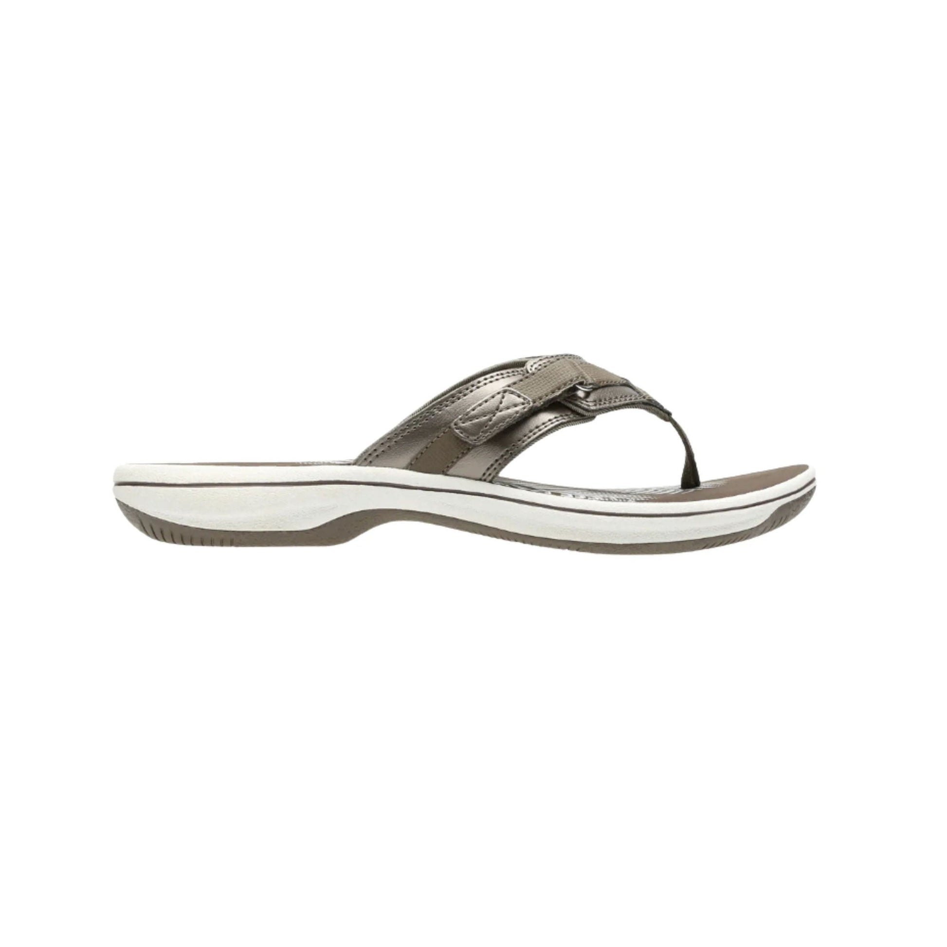 Clarks Women's Breeze Sea - Pewter by Lenny's Shoe & Apparel
