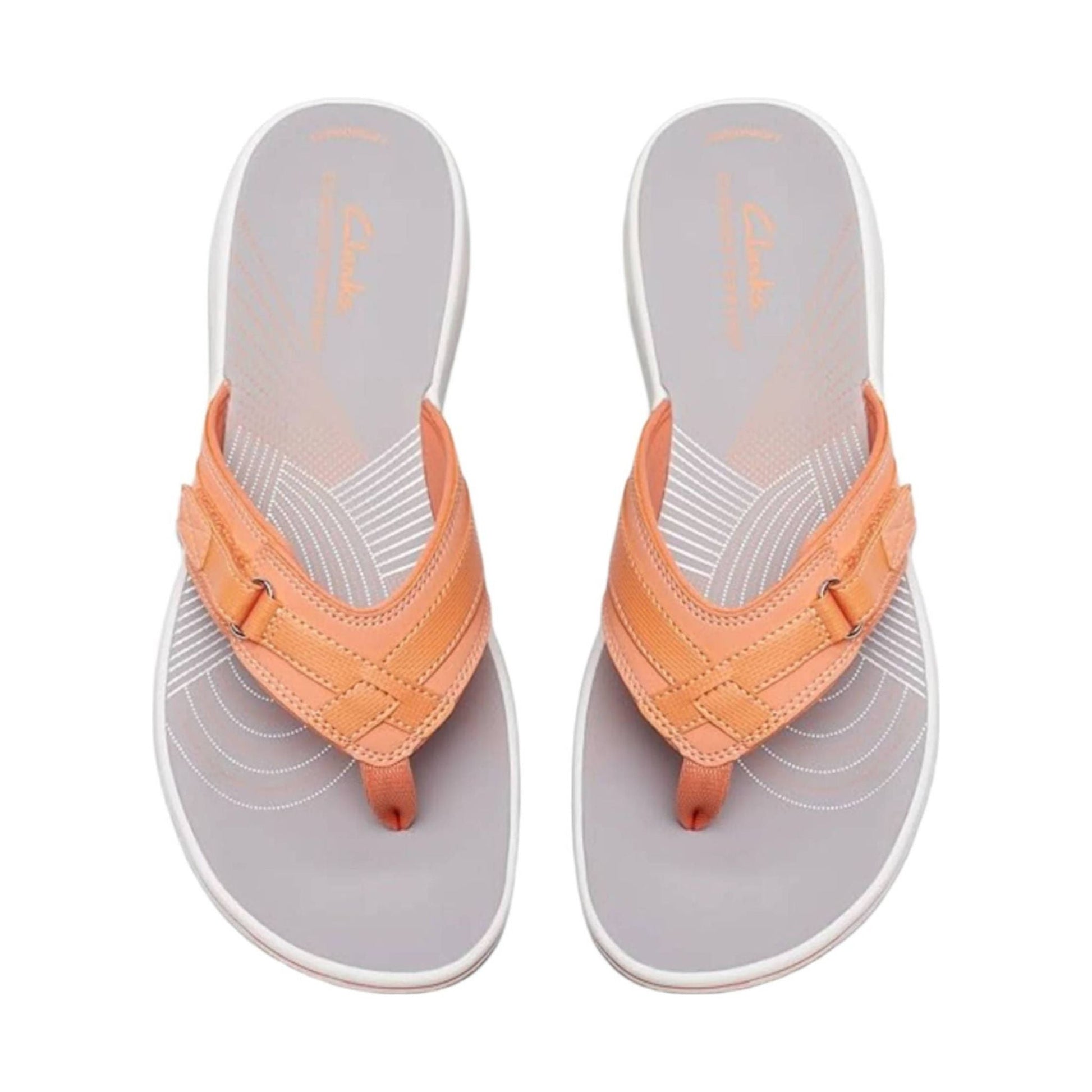 Clarks Women's Breeze Sea - Tangerine by Lenny's Shoe & Apparel