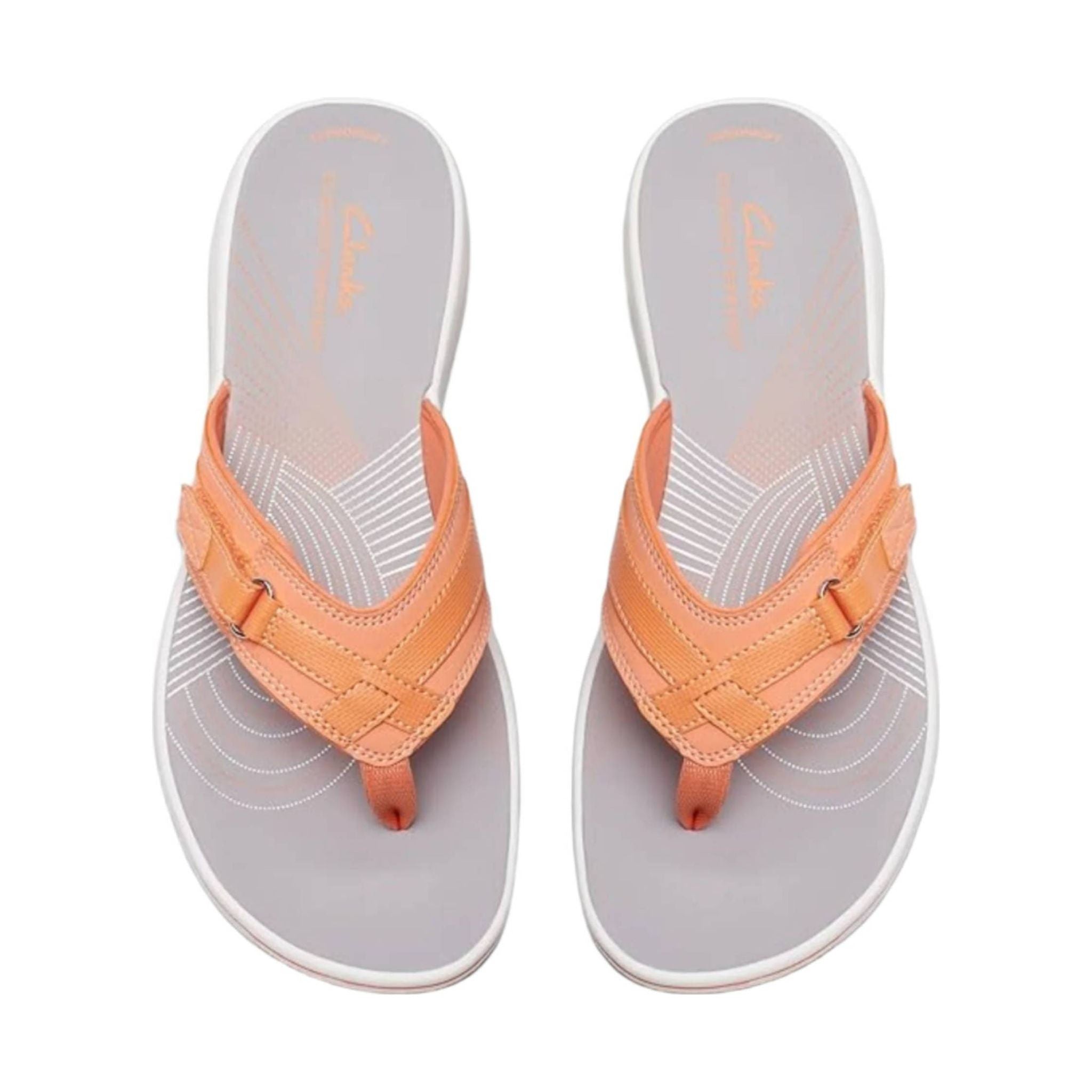 Clarks Women's Breeze Sea - Tangerine by Lenny's Shoe & Apparel