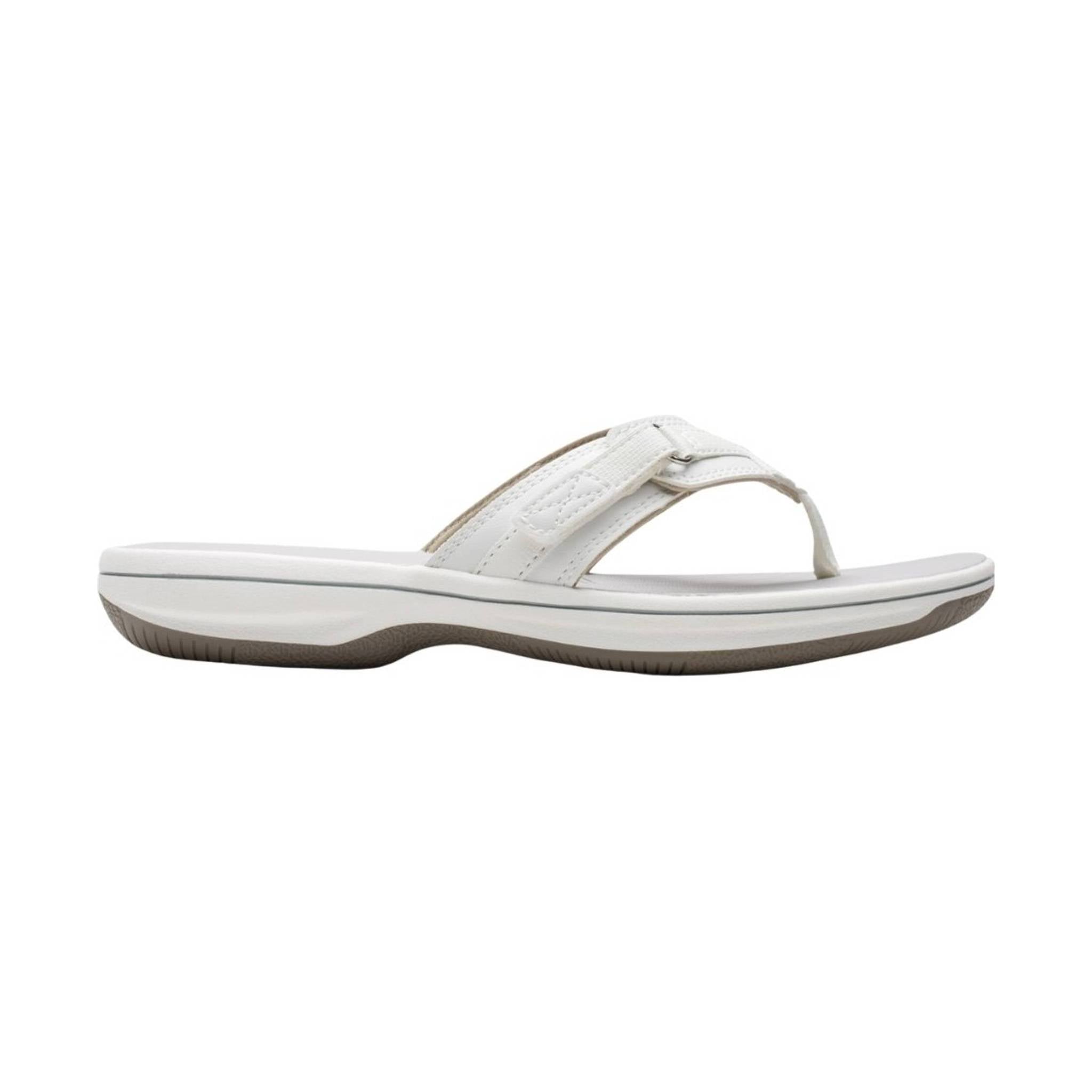 Clarks Women's Breeze Sea - White Synthetic by Lenny's Shoe & Apparel