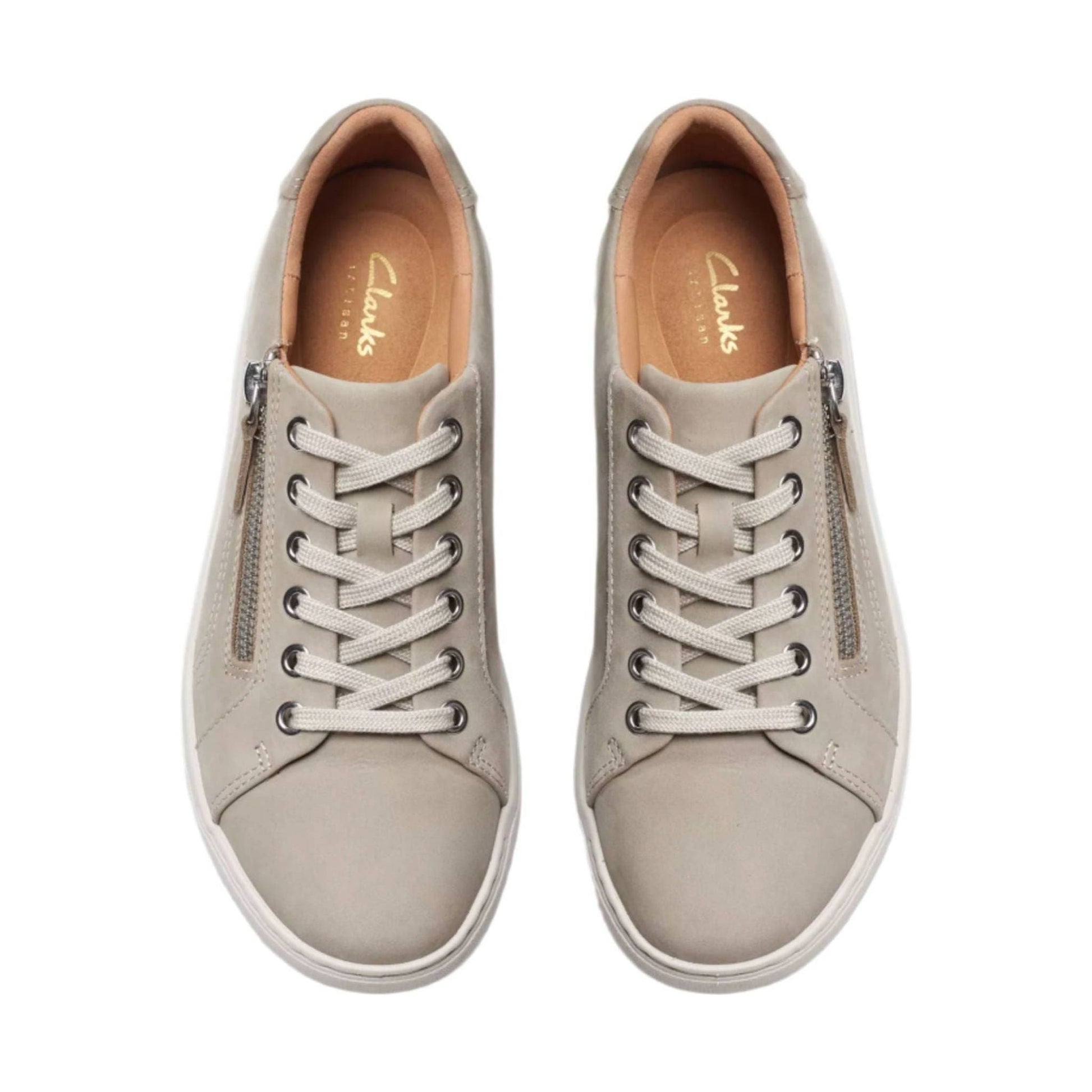 Clarks Women's Nalle Lace Shoes - Beige by Lenny's Shoe & Apparel