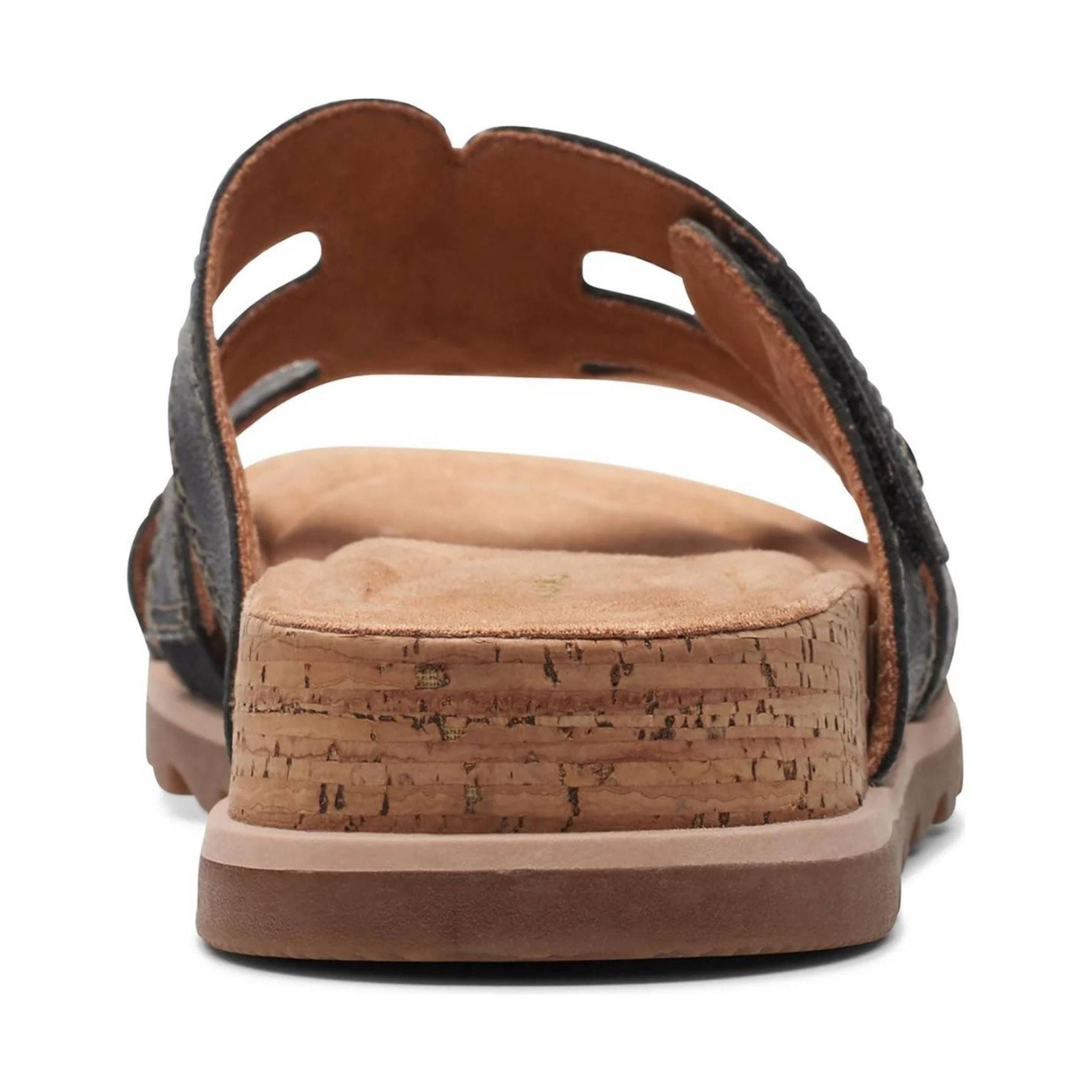 Clarks Women's Yacht Coral Sandal - Black by Lenny's Shoe & Apparel