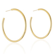 Classic Gold Hoops by elliparr
