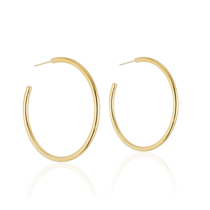 Classic Gold Hoops by elliparr