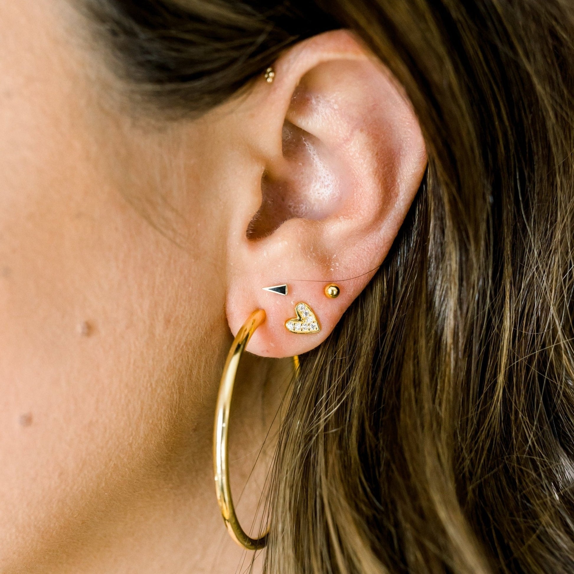 Classic Gold Hoops by elliparr