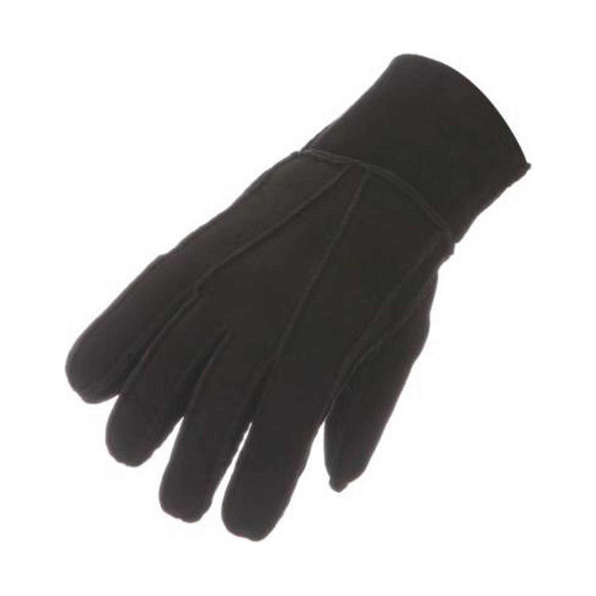 Cloud Nine Shearling Sheepskin Gloves - Black by Lenny's Shoe & Apparel