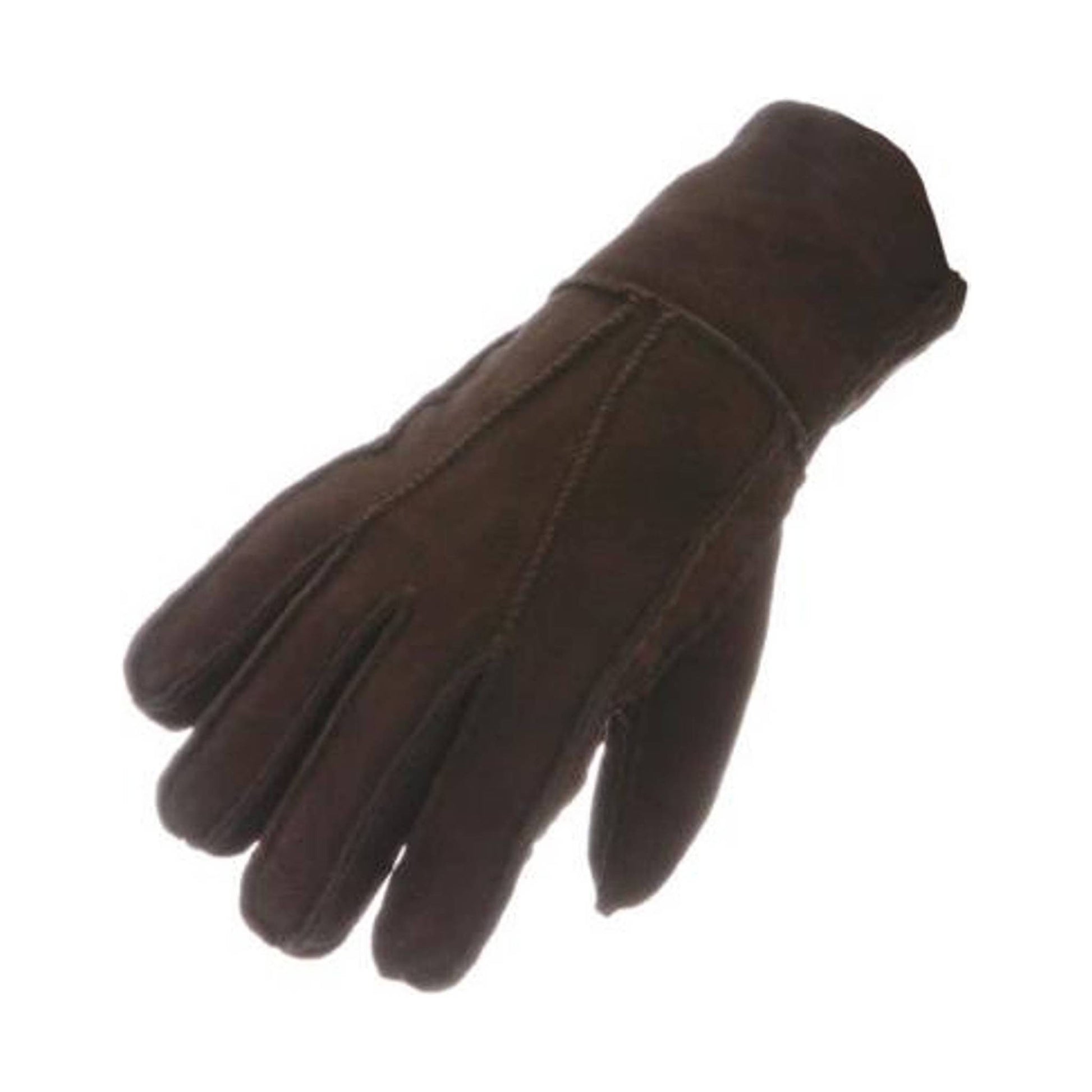 Cloud Nine Shearling Sheepskin Gloves - Chocolate by Lenny's Shoe & Apparel