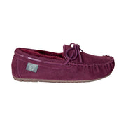 Cloud Nine Women's Moccasins Slippers - Burgundy by Lenny's Shoe & Apparel