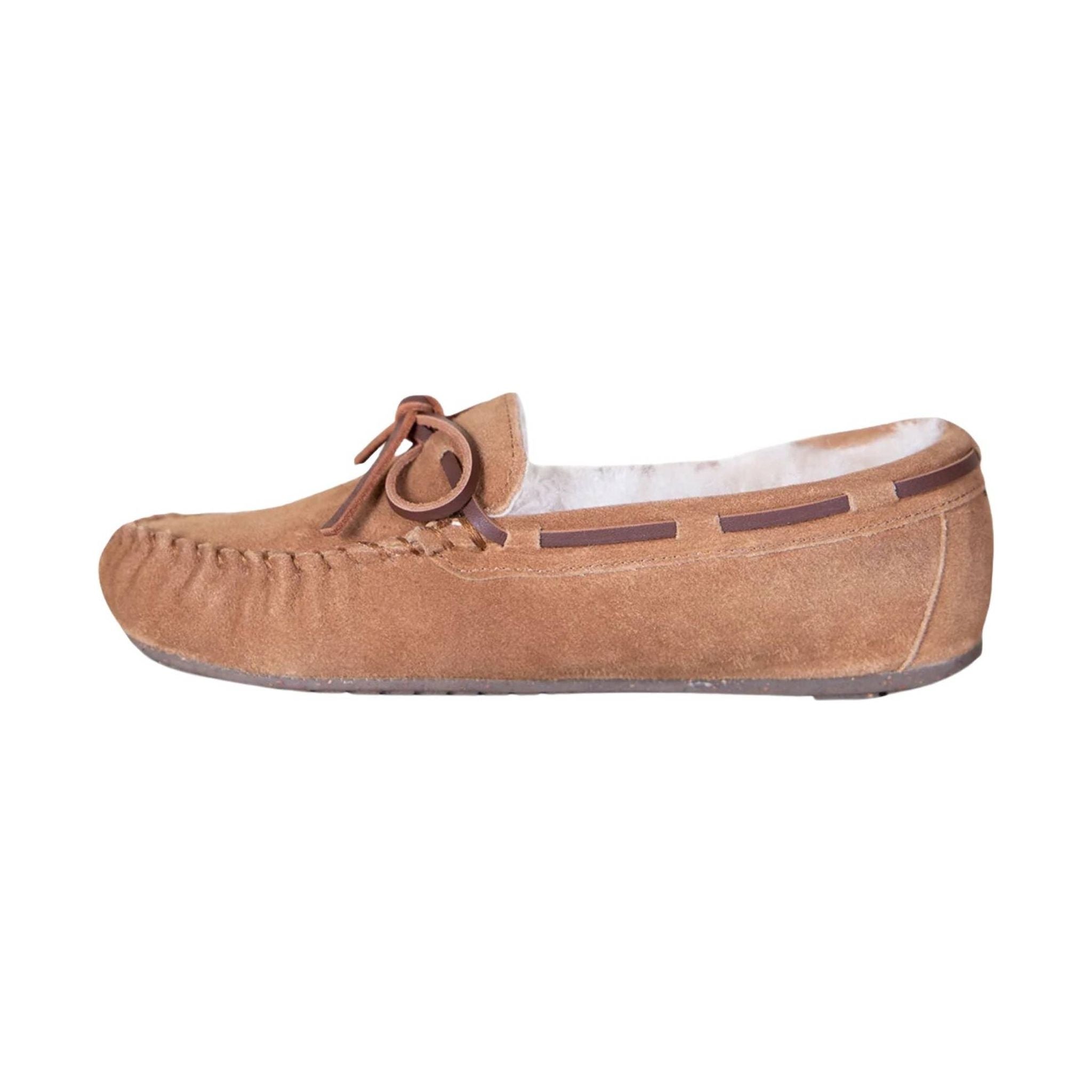 Cloud Nine Women's Moccasins Slippers - Chestnut by Lenny's Shoe & Apparel