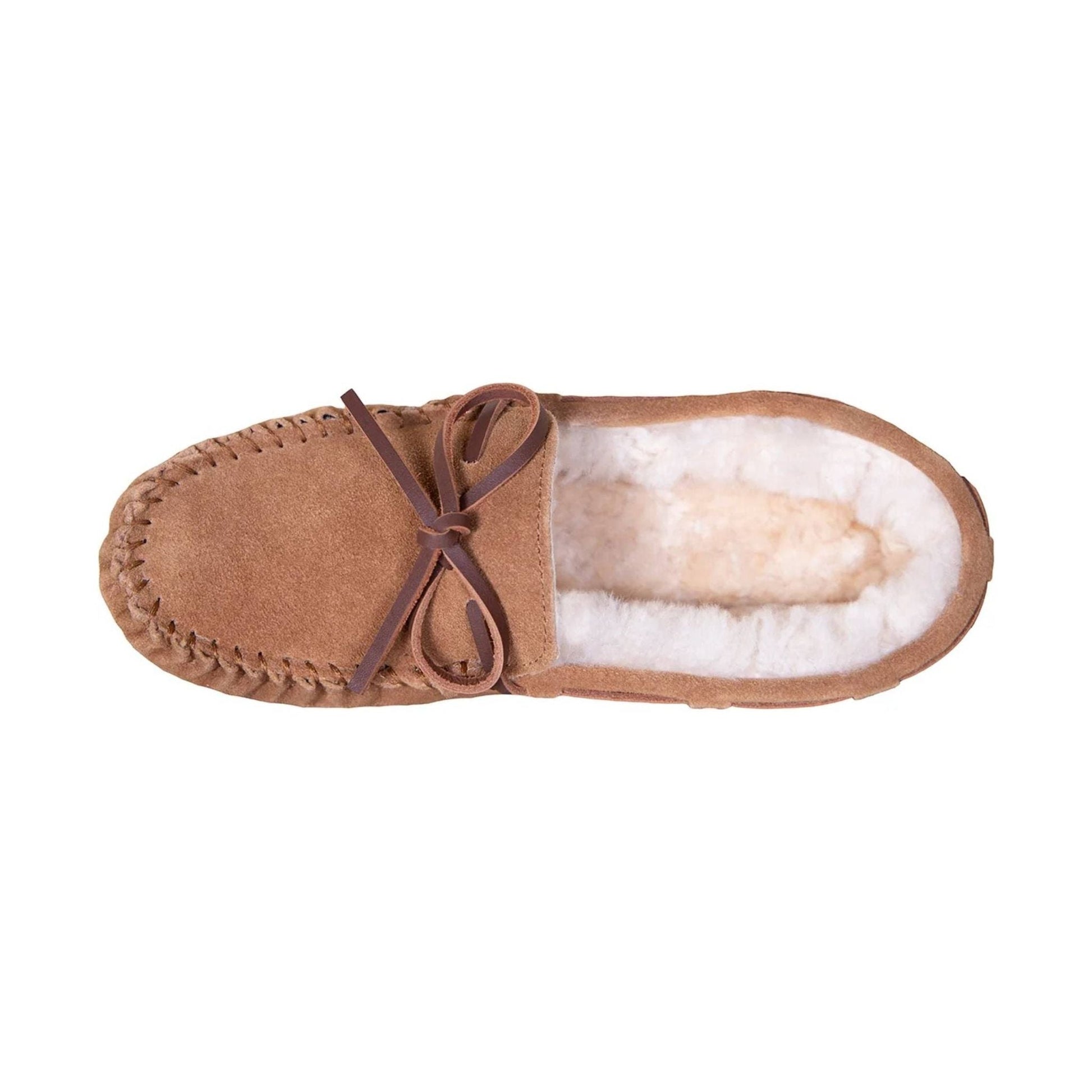 Cloud Nine Women's Moccasins Slippers - Chestnut by Lenny's Shoe & Apparel