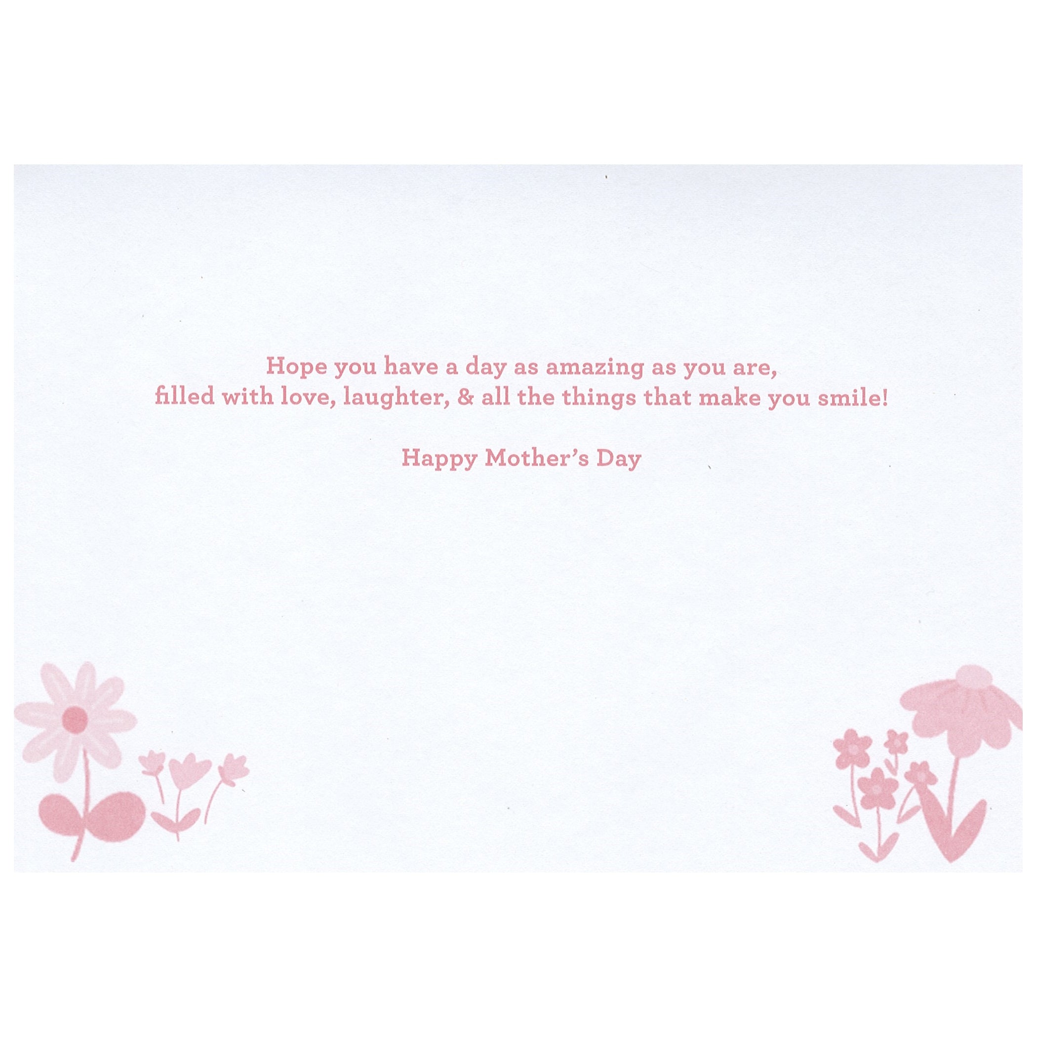 Floral MOM Lettering - Mother's Day Card