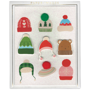 Handmade Greetings Boxed Cards - Winter Hats