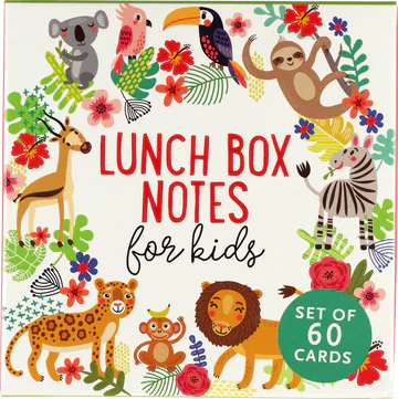 Noteworthy Card Deck Lunch Box Notes For Kids by Homeportonline