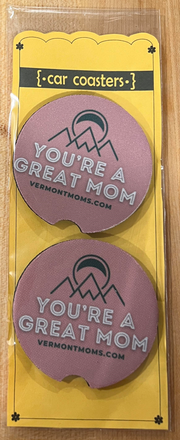 Vermont Moms Car Coaster by SidePony Boutique