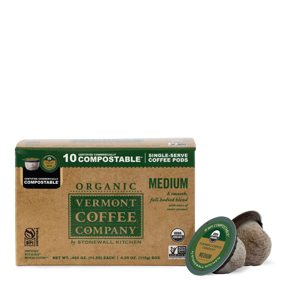 Organic Medium Coffee Single-Serve Pods by Kiss the Cook