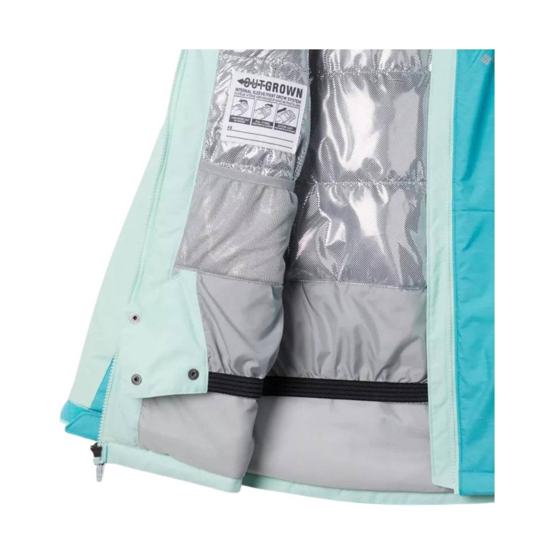 Columbia Kids' Alpine Action II Jacket - Geyser Heather/Sea Ice by Lenny's Shoe & Apparel
