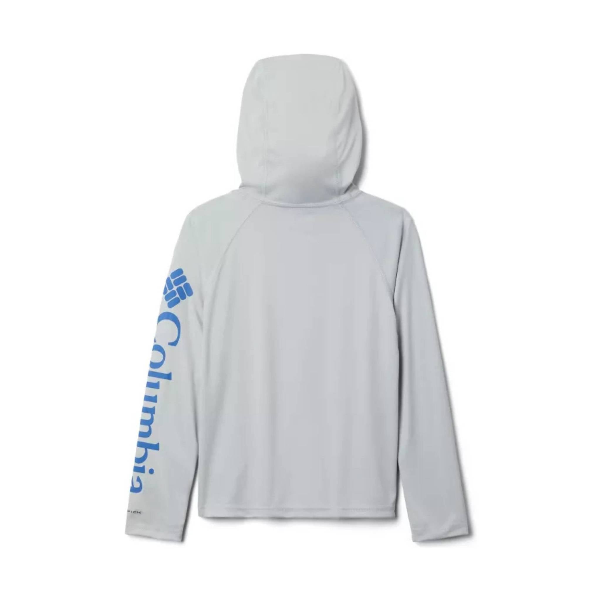 Columbia Kids' PFG Terminal Tackle Hoodie - Cool Grey by Lenny's Shoe & Apparel
