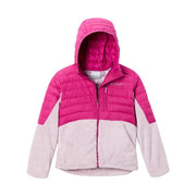 Columbia Kids' Powder Lite Hooded Jacket - Wild Fuchsia/Aura by Lenny's Shoe & Apparel