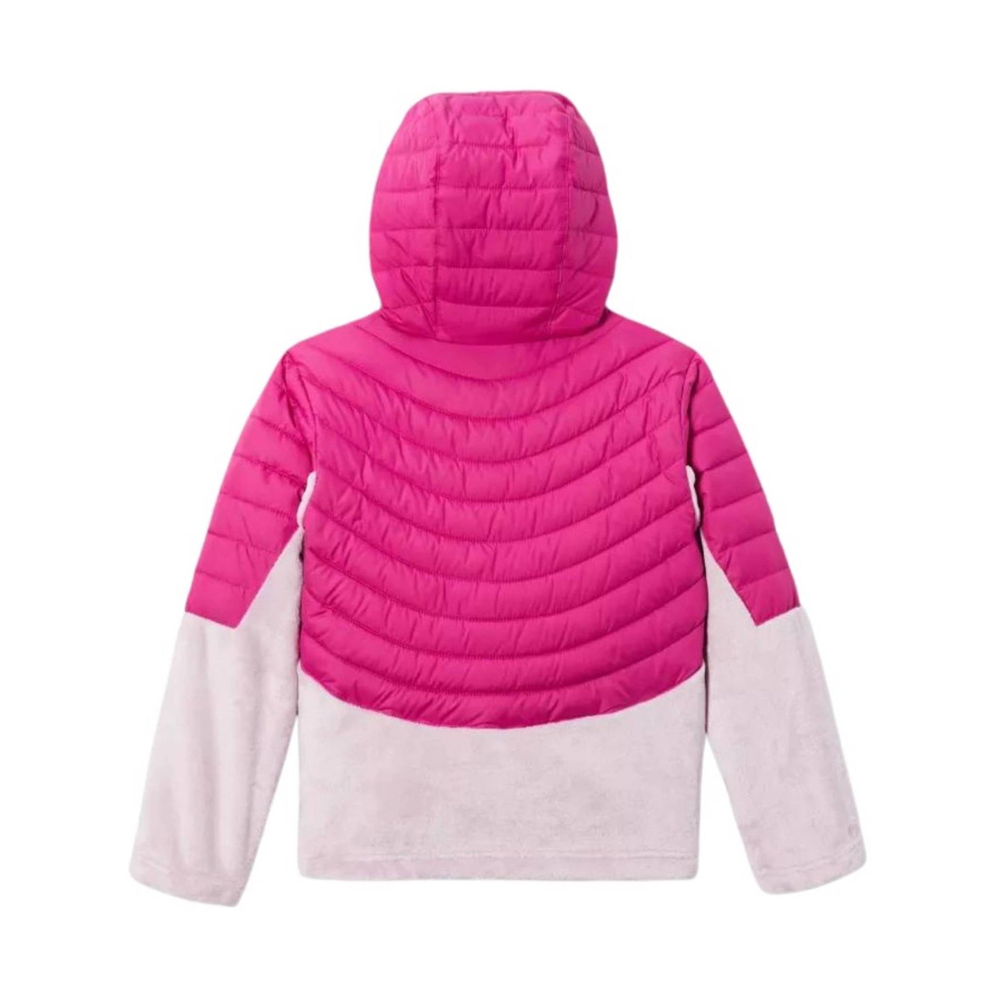 Columbia Kids' Powder Lite Hooded Jacket - Wild Fuchsia/Aura by Lenny's Shoe & Apparel
