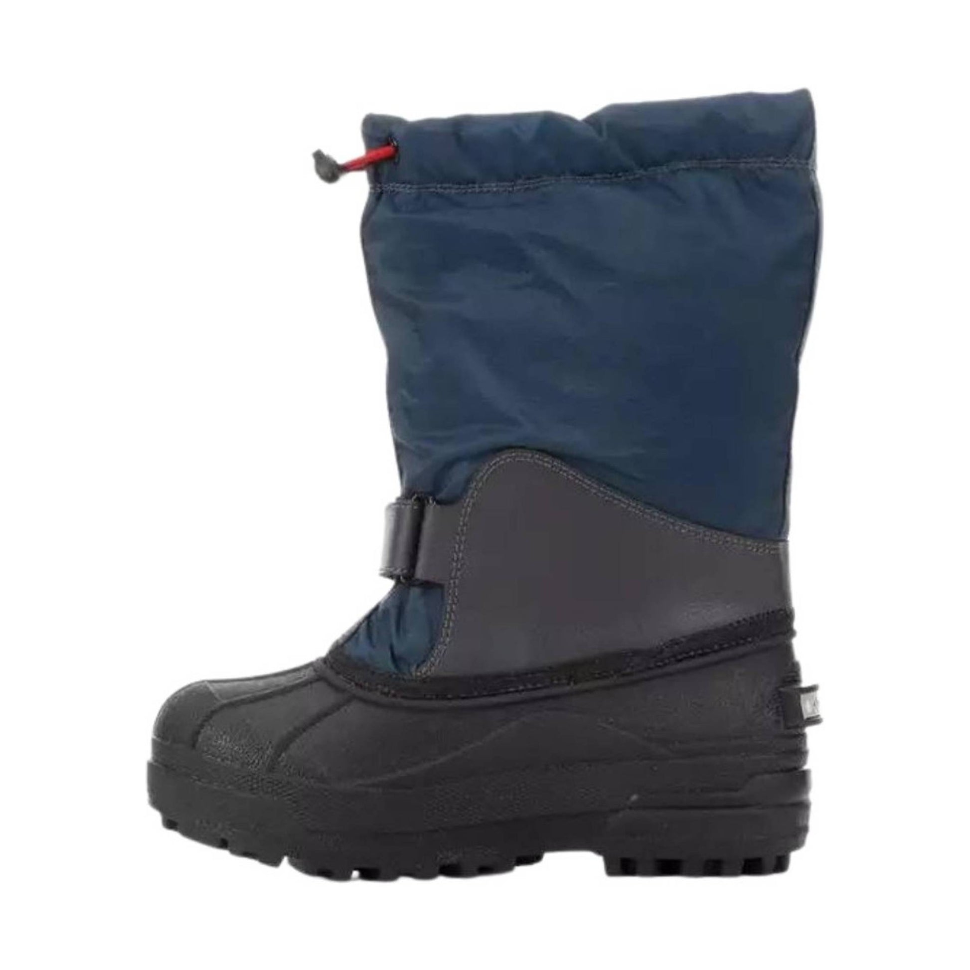 Columbia Kids' Powderbug Forty Winter Boots - Petrol Blue/Mountain Red by Lenny's Shoe & Apparel