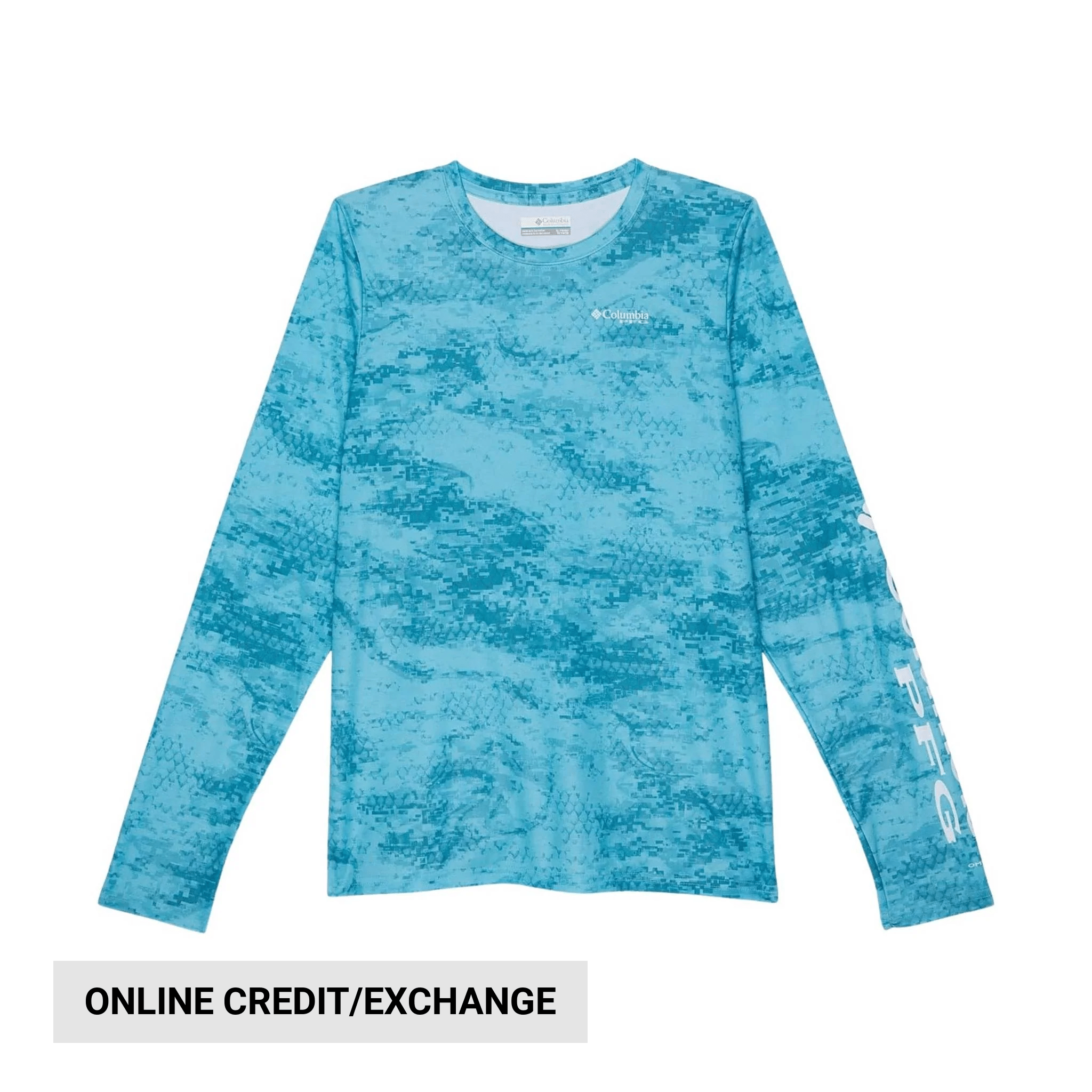 Columbia Kids' Super Terminal Tackle Long Sleeve Shirt - Riptide by Lenny's Shoe & Apparel