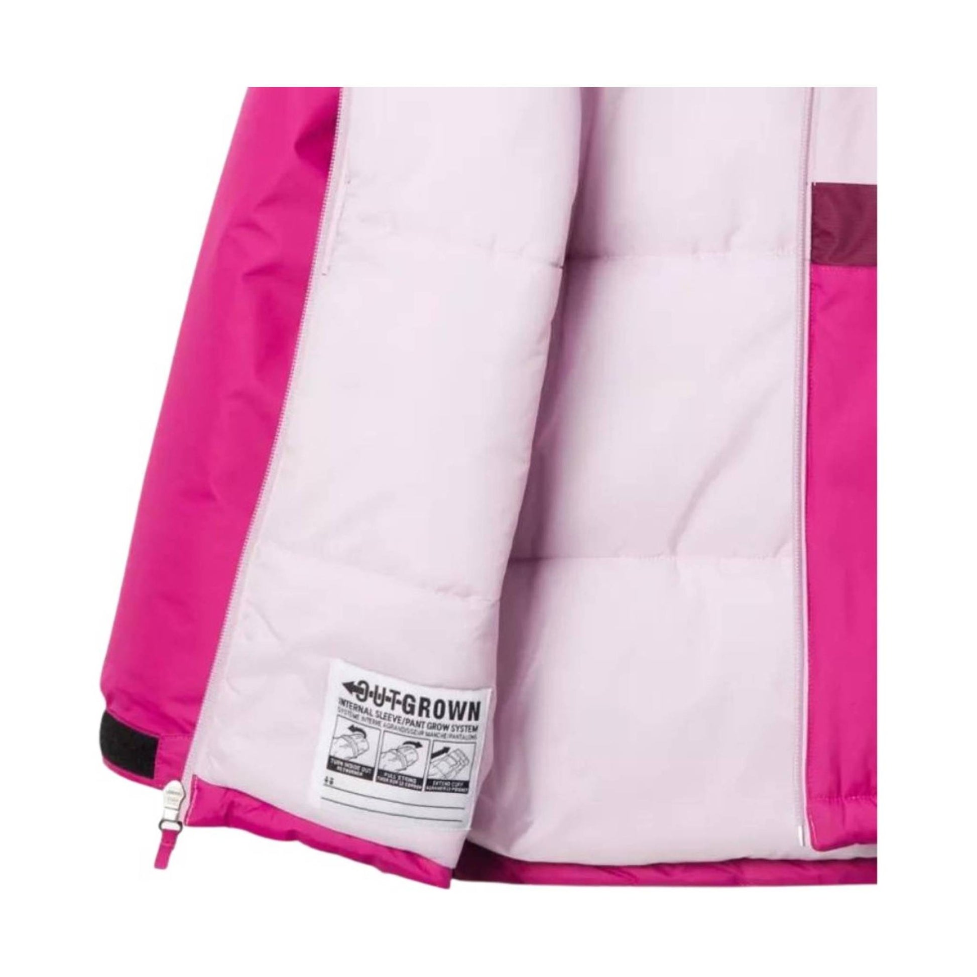 Columbia Kids' Valley Runner Jacket - Wild Fuchsia/Aura/Marionberry by Lenny's Shoe & Apparel