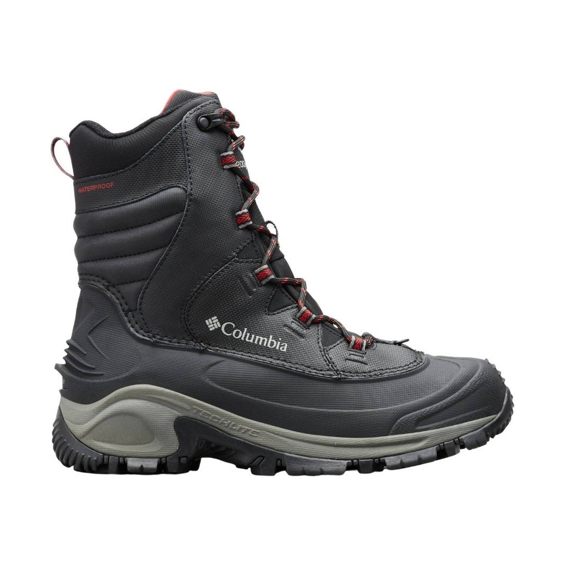Columbia Men's Bugaboot III Winter Boot - Black/Bright Red by Lenny's Shoe & Apparel