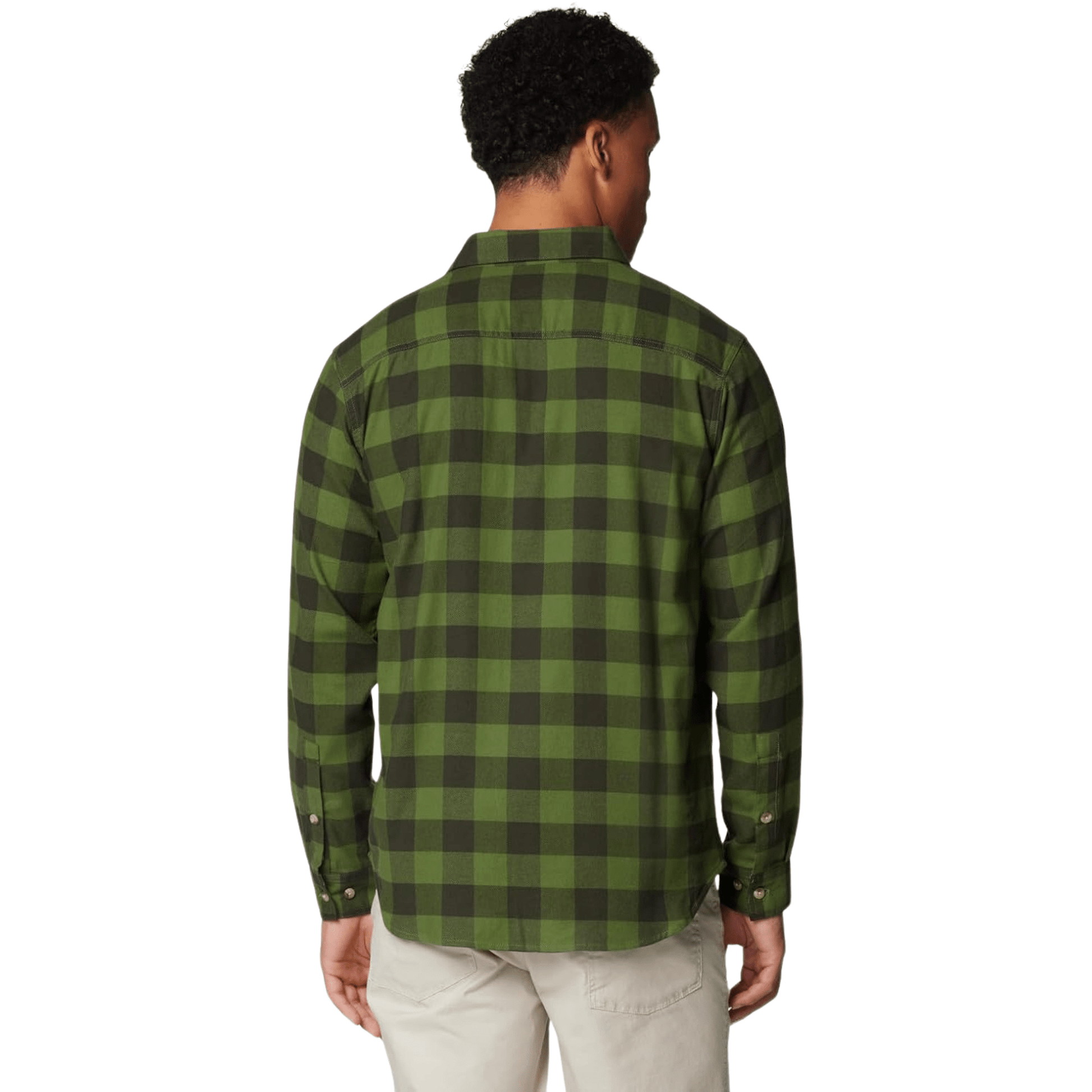 Columbia Men's Cornell Woods Flannel Long Sleeve Shirt - Canteen Buffalo Check by Lenny's Shoe & Apparel