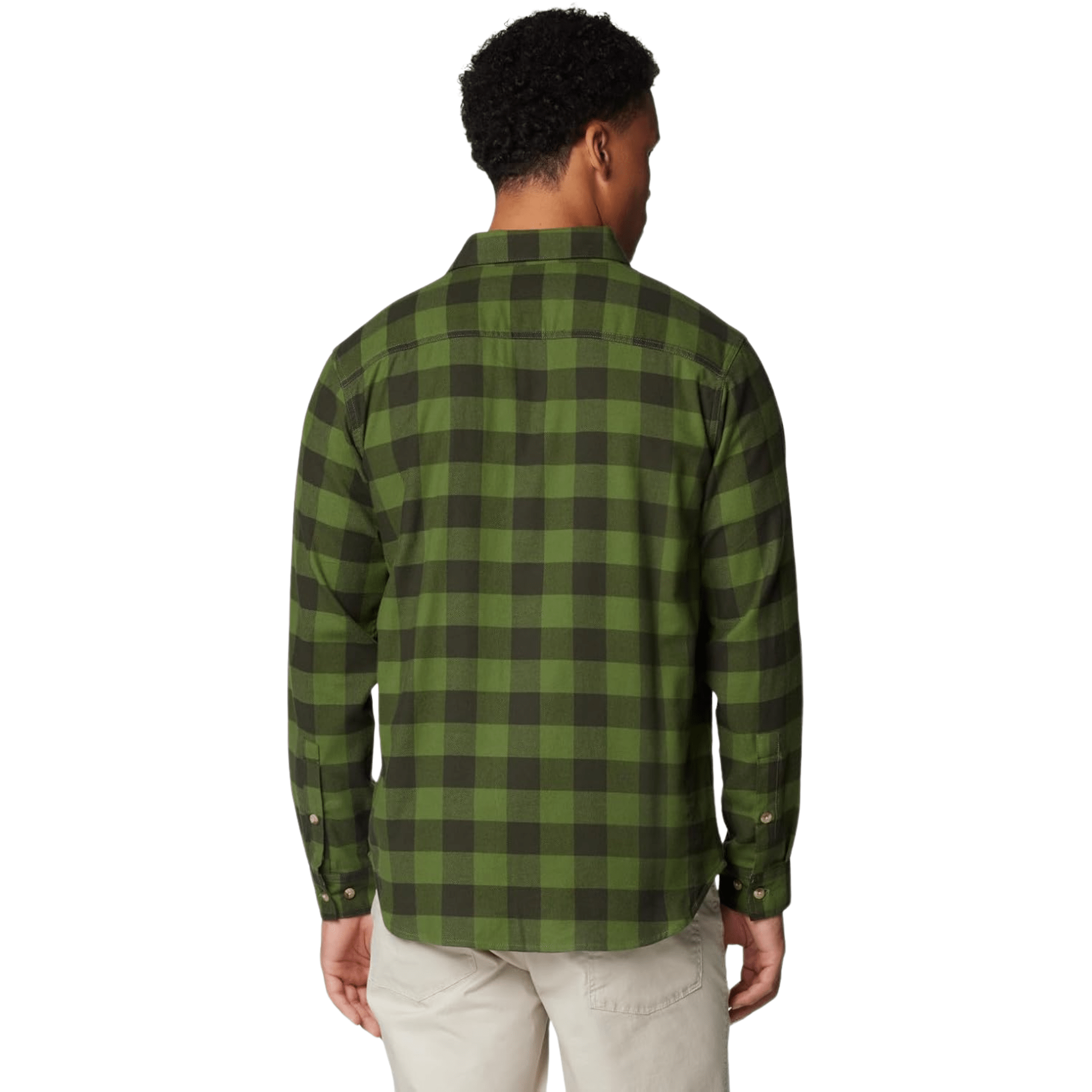 Columbia Men's Cornell Woods Flannel Long Sleeve Shirt - Canteen Buffalo Check by Lenny's Shoe & Apparel