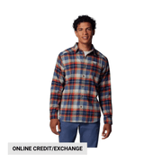 Columbia Men's Cornell Woods Flannel Long Sleeve Shirt - Collegiate Navy Classic Multi Tartan by Lenny's Shoe & Apparel