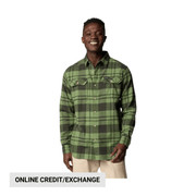 Columbia Men's Flare Gun Stretch Flannel Shirt - Canteen River Crossing Plaid by Lenny's Shoe & Apparel