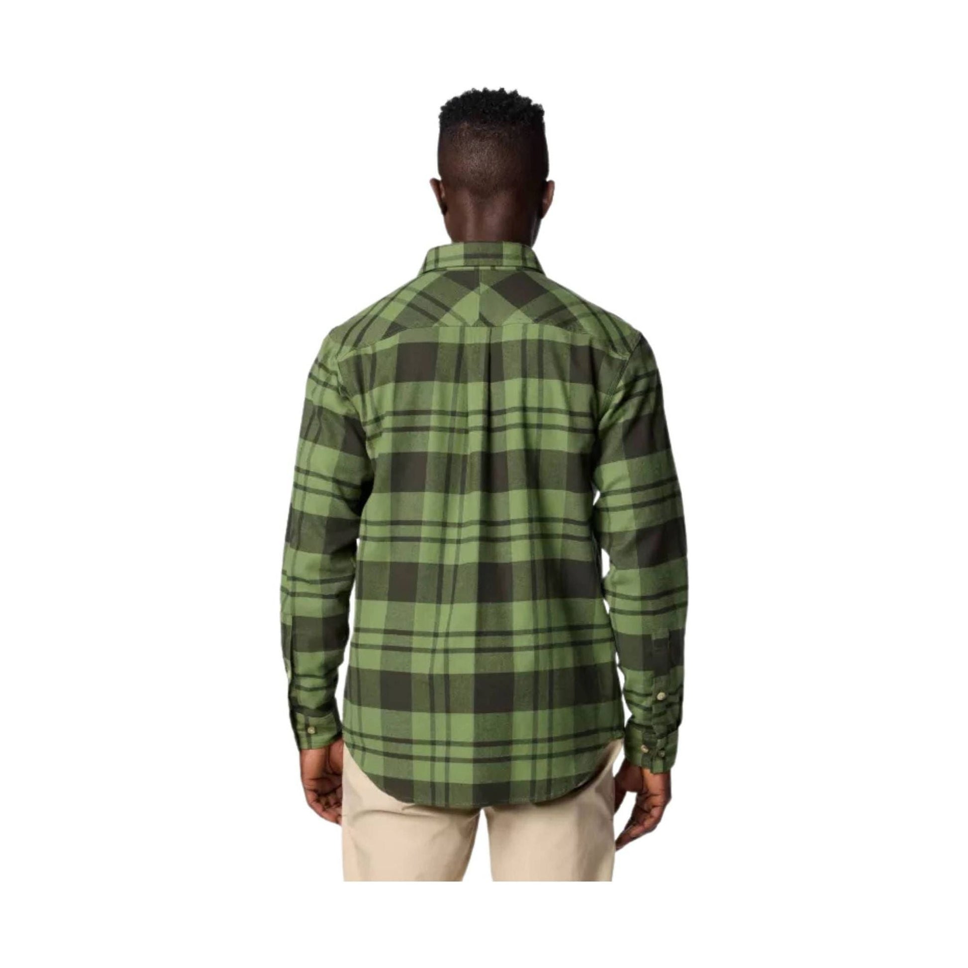 Columbia Men's Flare Gun Stretch Flannel Shirt - Canteen River Crossing Plaid by Lenny's Shoe & Apparel